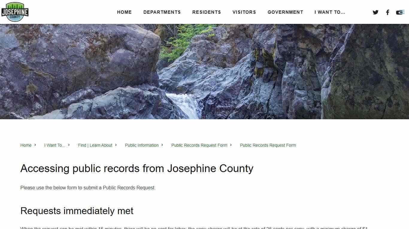 Josephine County, OR